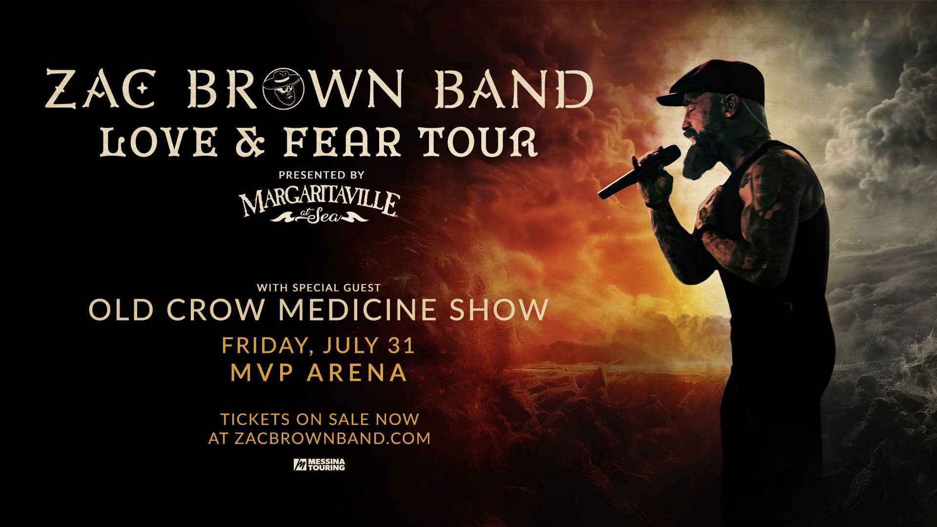 Zac Brown Band's Love & Fear Tour | MVP Arena