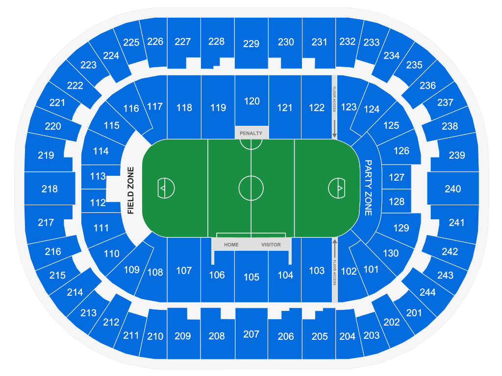 Seating Charts Mvp Arena