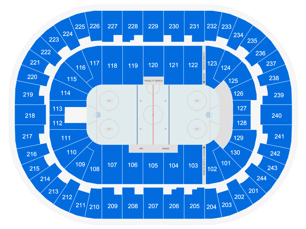 Seating Charts Mvp Arena