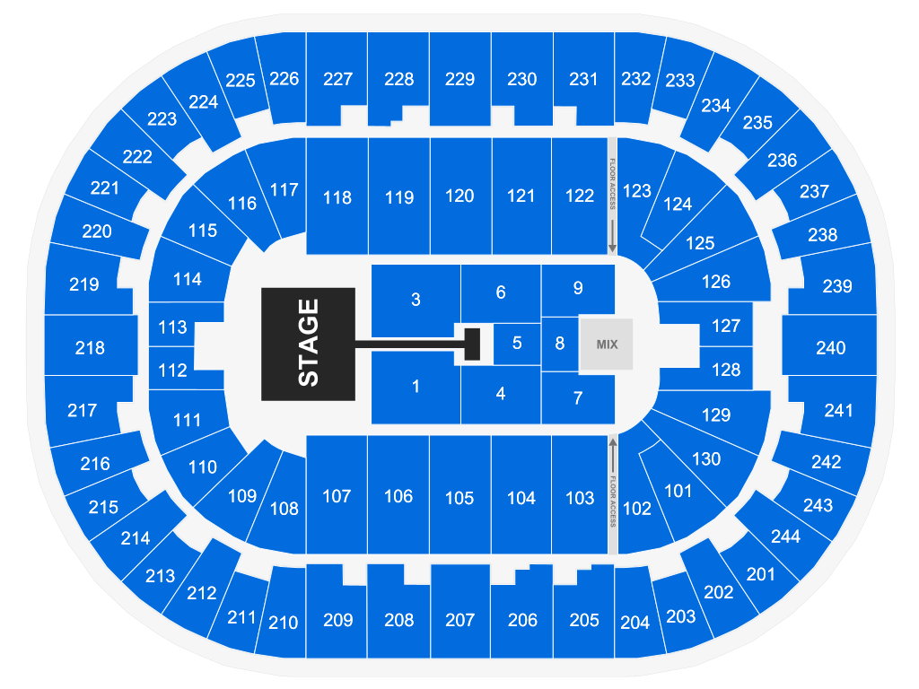 MercyMe, TobyMac, Zach Williams Tour MVP Arena