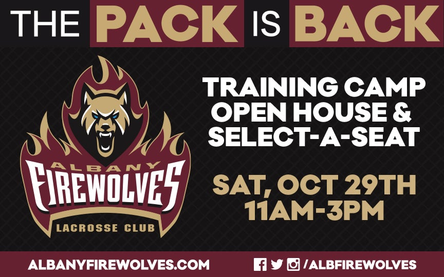 Albany FireWolves Training Camp Open House & Select-A-Seat